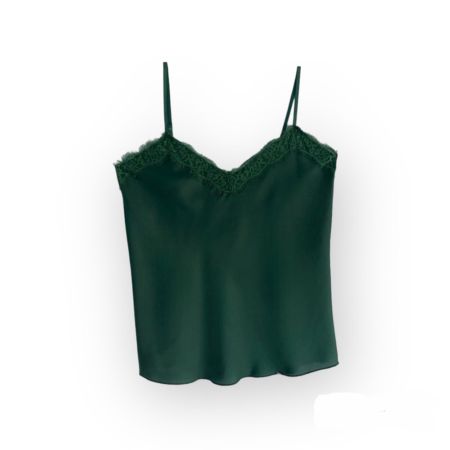 Top Camisole Con Dettagli In Pizzo