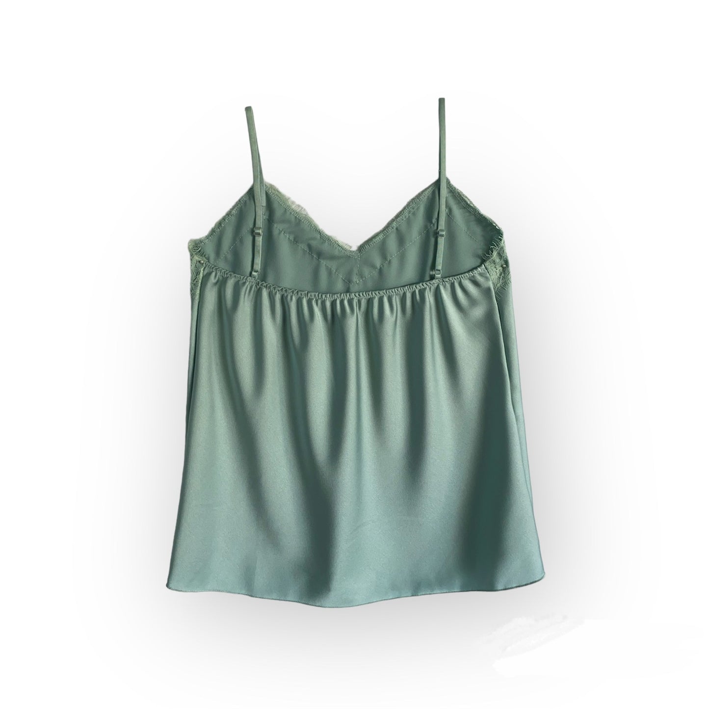 Top Camisole Con Dettagli In Pizzo