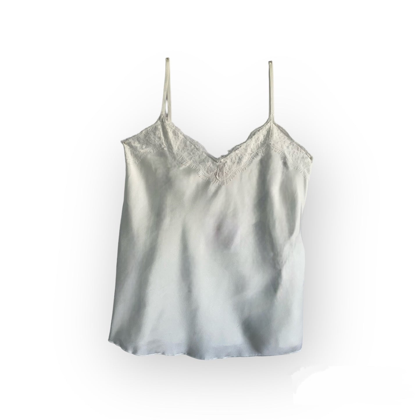 Top Camisole Con Dettagli In Pizzo