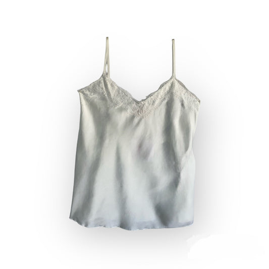 Top Camisole Con Dettagli In Pizzo