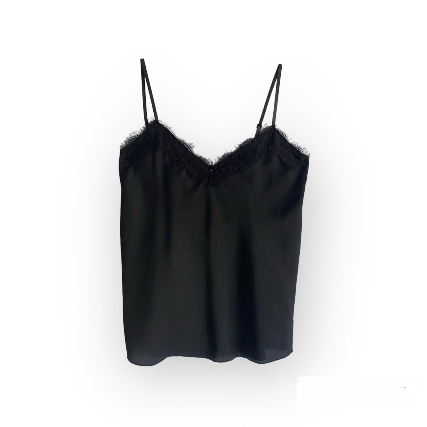 Top Camisole Con Dettagli In Pizzo